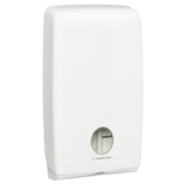 KC Aquarius Ultraslim Towel Dispenser White