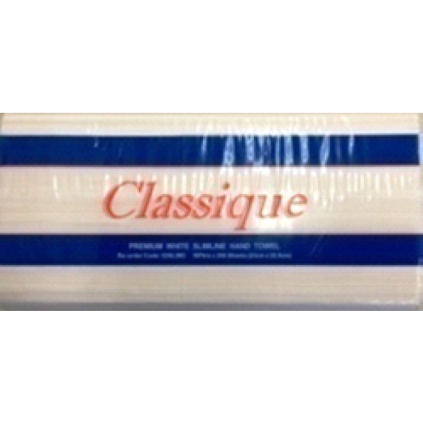 Classique Premium Slimtowel Hand Towel White