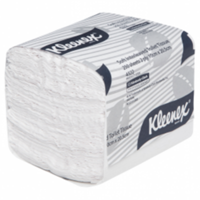 Kleenex 4322 Executive Soft Interleaved 2ply Toilet Tissue White