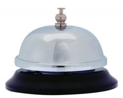 COUNTER BELL ESSELTE CHROME/BLACK