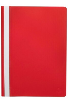 FILE FLAT MARBIG A4 ECONOMY RED