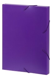 DOCUMENT BOX MARBIG A4 PURPLE