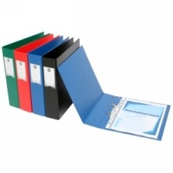SP- BINDER MARBIG A4 4D 50MM ENVIRO DELUXE BLACK