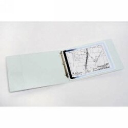 BINDER MARBIG A3 3D 32MM L/SCAPE INSERT WHITE