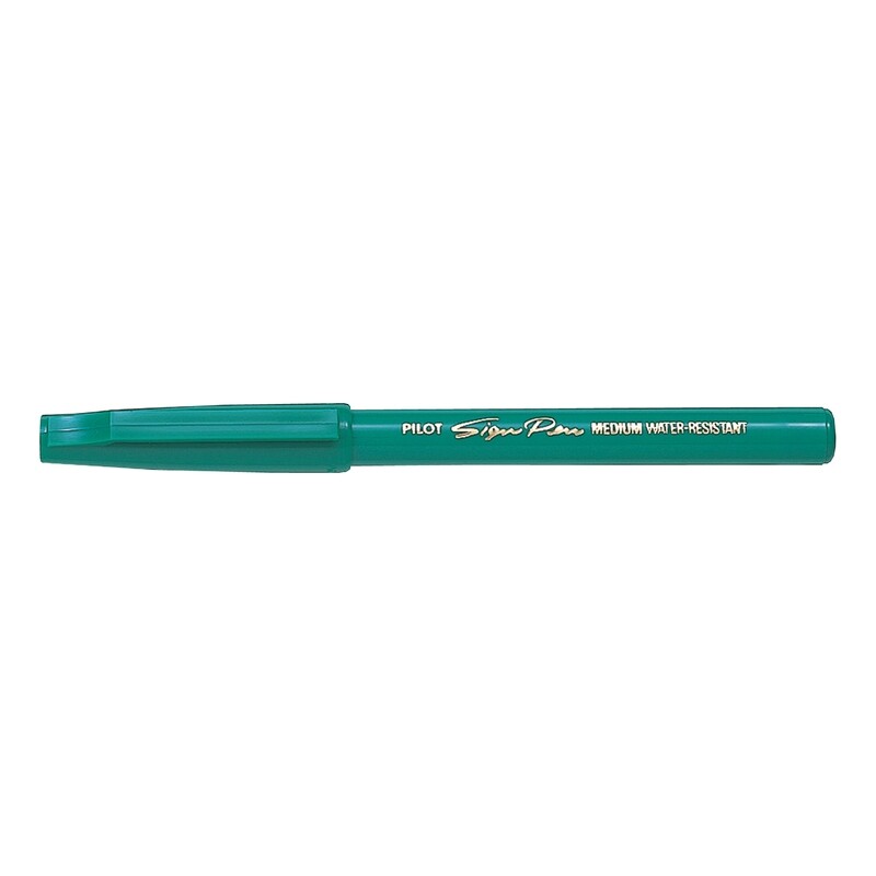 SP- SIGN PEN PILOT 0.6MM GREEN