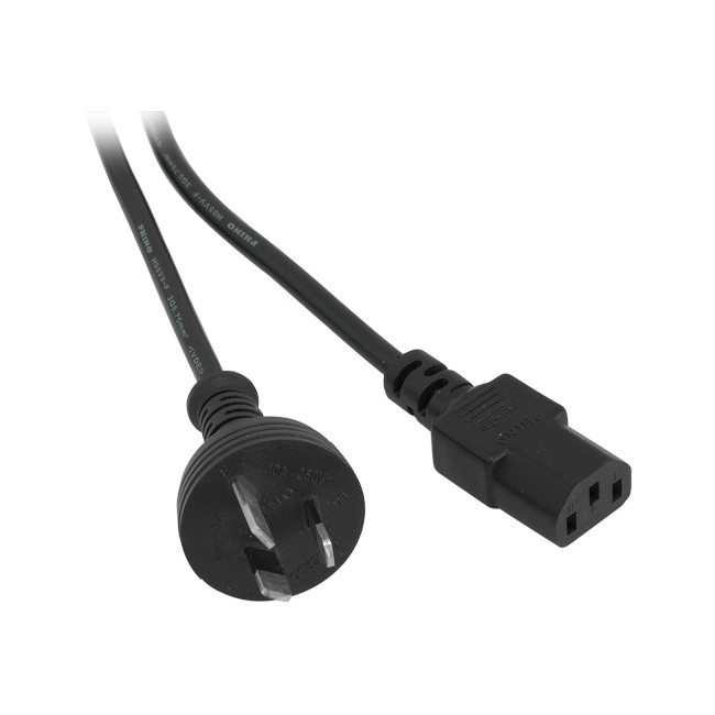 3MT IEC POWER LEAD - BLACK IEC-C13 APPLIACE CORD
