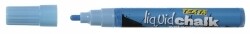 MARKER LIQUID CHALK TEXTA WET WIPE BULLET BLUE