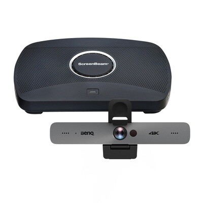 ScreenBeam 1100 Plus & BenQ 4K UHD Video Conferencing Bundle – Medium Room