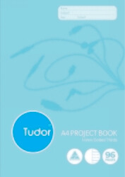 PROJECT BOOK TUDOR A4 14MM DOTTED THIRDS 96PG