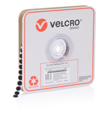 Velcro Brand Velcoin Dots Loop - Black