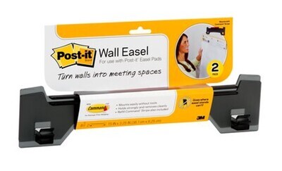 EASEL PAD WALL HANGER POST-IT EH559-2 W/COMMAND STRIPS PK2