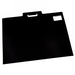 SP- ART PORTFOLIO FOLDERMATE A2 ECONOMY PP WITH HANDLE BLACK