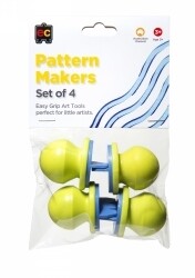 CRAFT PATTERN MAKER EC EASY GRIP SET OF 4