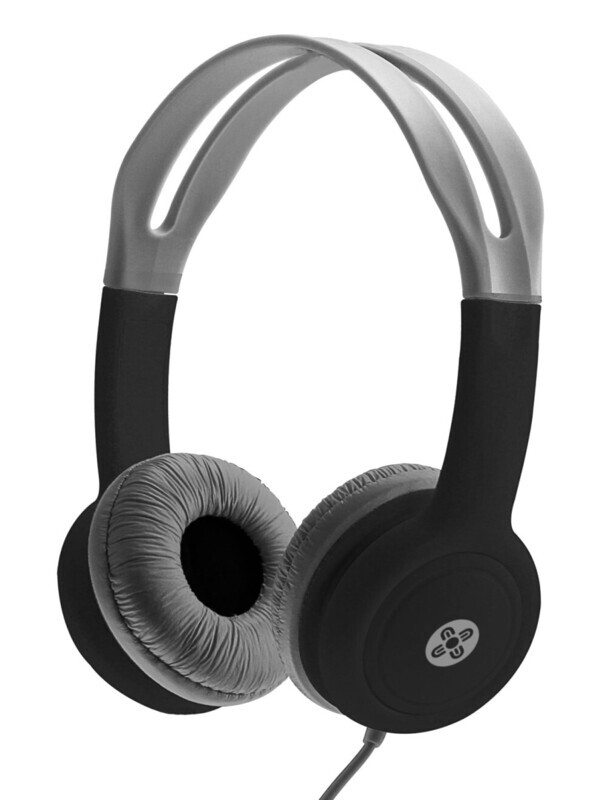 EARPHONES MOKI VOLUME LIMITED FOR KIDS GREY