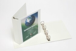 BINDER C/LAND A4 4D 50MM EARTHCARE WHITE