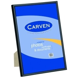 DOCUMENT FRAME CARVEN A4 BLACK