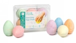 SP- CHALK EGG EASI-GRIP FIRST CREATIONS SET6