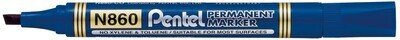 MARKER PENTEL N860 CHISEL BLUE