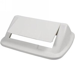 SP- BIN LID ITALPLAST 32L 327X367X118MM SWING TOP WHITE