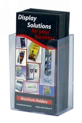 SP- DEFLECT-O BROCHURE HOLDER EXTRA CAP DL WALL MOUNT 39123