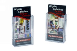 DEFLECT-O BROCHURE HOLDER DL LINKING WALL MOUNT 39512