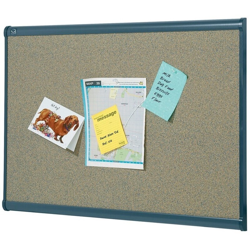 SP- CORKBOARD QUARTET 1200 X 900MM PRESTIGE GRAPHITE