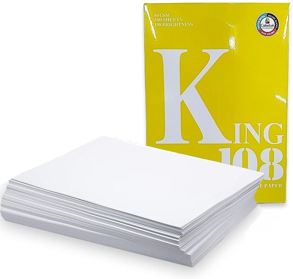King Copy A4 Photocopy Paper 80gsm 500 Sheets/Pack