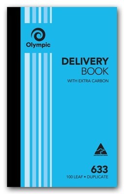 DELIVERY BOOK OLYMPIC FSC 633 DUP 8X5 100LF (07615)