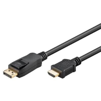 CABLE SHINTARO 1 METRE 1M DP TO HDMI MALE CABLE BLACK