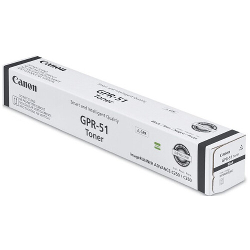 Genuine Canon NPG-65BK TG-65 GPR-51 Black Toner Cartridge iR-ADV C250/255/350/355 19,000 Prints