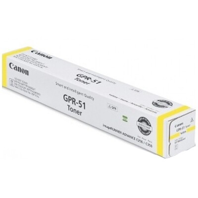 Genuine Canon NPG-65 TG-65Y GPR-51 Yellow Toner Cartridge iR-ADV C250/255/350/355 21,500 Prints
