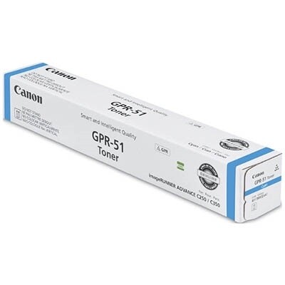 Genuine Canon NPG-65 TG-65C GPR-51 Cyan Toner Cartridge iR-ADV C250/255/350/355 21,500 Prints