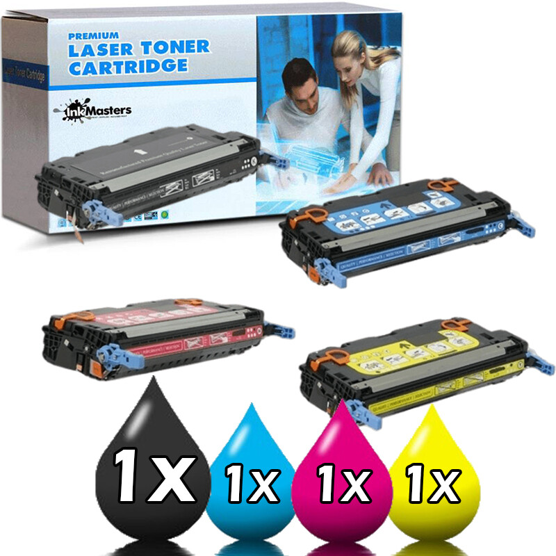 4 Pack Canon TG41 GPR28 Compatible Toner Cartridges [1BK,1C,1M,1Y]