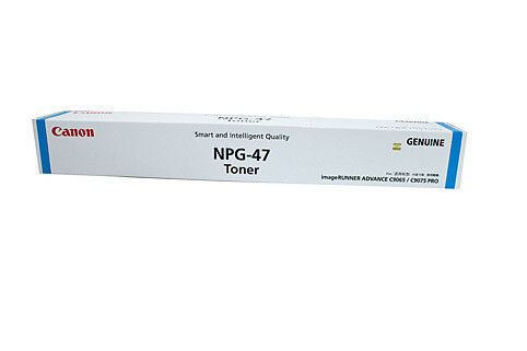 Canon TG47C Cyan Genuine Toner Cartridge 54,000 Prints