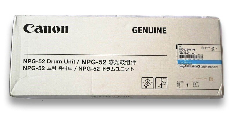 Canon NPG-52 Cyan Imaging Drum Unit 3787B002(AA) 36,000 Pages