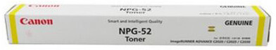 Genuine Canon TG52Y GPR36 NPG52 Yellow Toner Cartridge 15,000 Prints