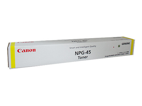 Genuine Canon TG45Y GPR30 (NPG-45) Yellow Toner Cartridge 38,000 Pages