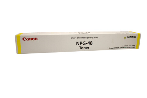 Genuine Canon TG48Y GPR33 NPG48Y Yellow Toner Cartridge 52,000 Prints