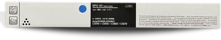Canon NPG-83 GPR-61 Cyan Compatible Toner 3767C001AA
