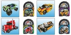 SP- XMAS RACER BLOCK SET 41-60PK 4 ASST