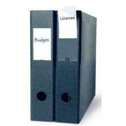 LABEL HOLDER 3L 55X105MM PACK 6