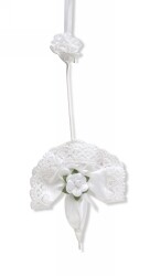 WEDDING MOTIF ME MINIATURE PARASOL WHITE