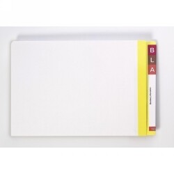 SP- FILE LATERAL AVERY FSC WITH YELLOW MYLAR END TAB WHITE