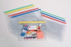 DATA CASE ENV MARBIG A4 TRANS W/ZIP