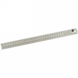 RULER STAINLESS STEEL 60CM