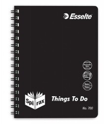 NOTEBOOK SPIRAX 701 A5 THINGS TO DO S/O