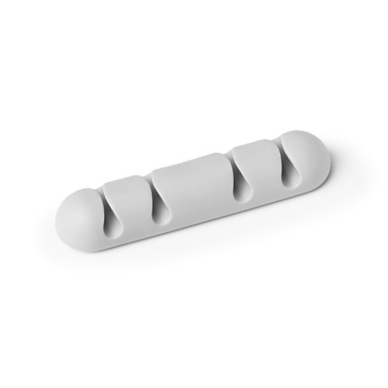 SP- CABLE CLIPS DURABLE CAVOLINE SELF ADH 4 GREY PK2