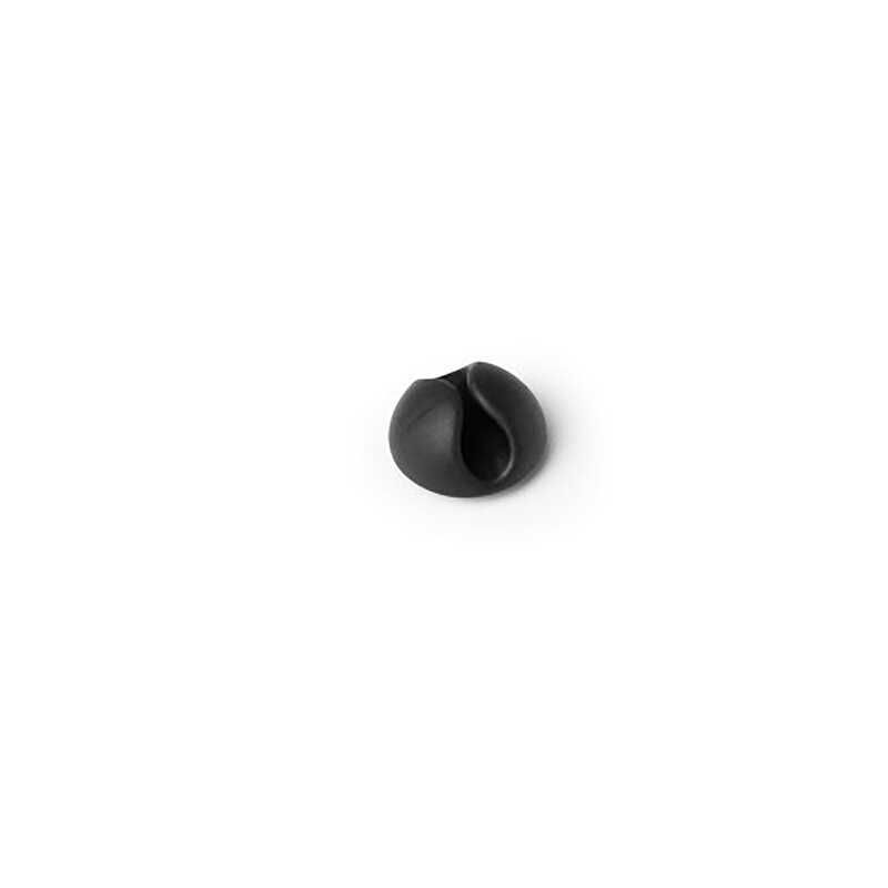 SP- CABLE CLIPS DURABLE CAVOLINE SELF ADH 1 GRAPHITE PK6