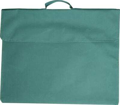 LIBRARY BAG OSMER 370X300MM POLYESTER 600D GREEN