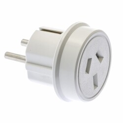 TRAVEL ADAPTORS MOKI EUROPE & BALI WHITE